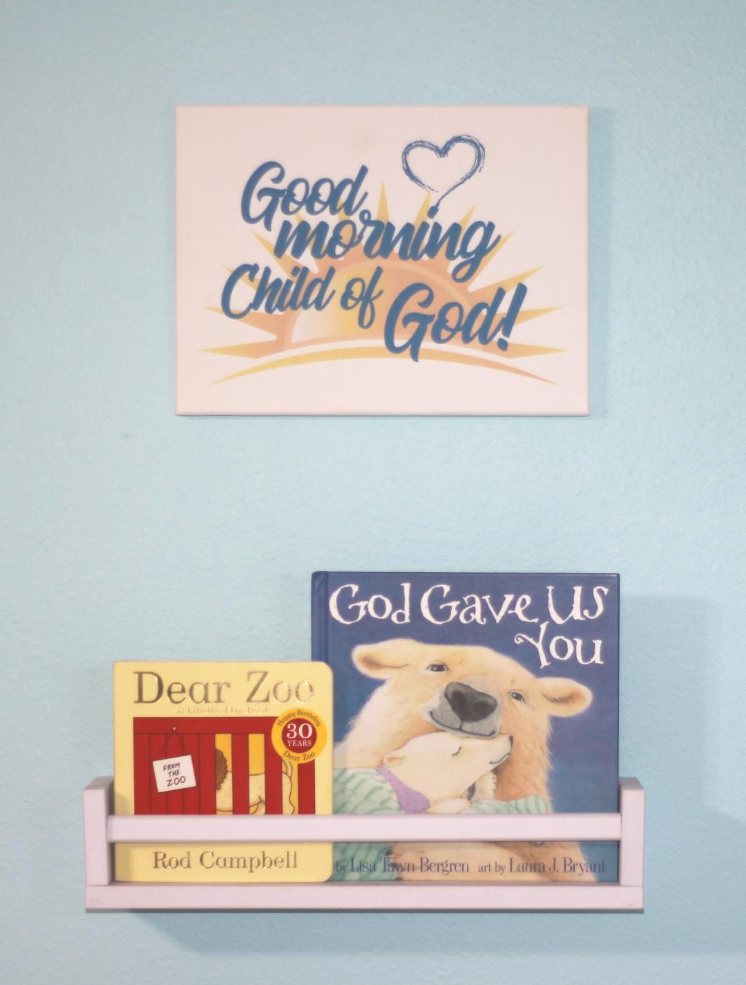 Good Morning Child of God Canvas Print